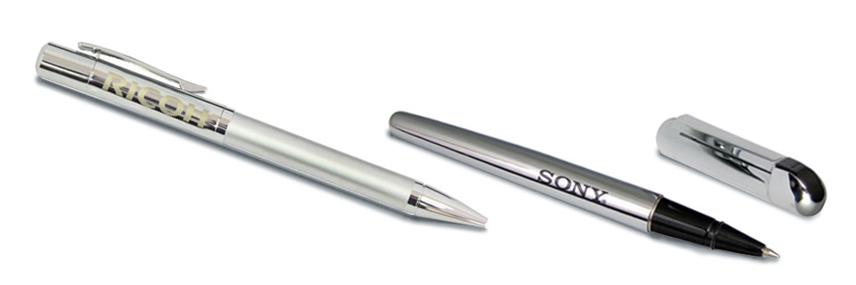 Ручка с лазерной гравировкой.